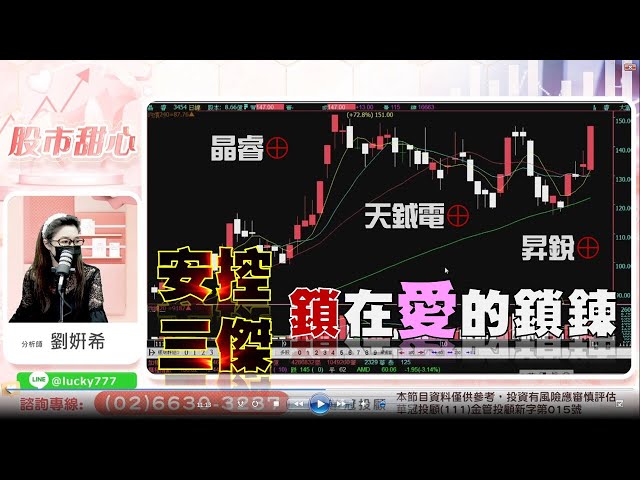 11/01【甜心盤後影音】安控三傑通通鎖在愛的鎖鏈