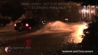 preview picture of video '2013-07-06 Herrin, IL - Nighttime Heavy Rain'
