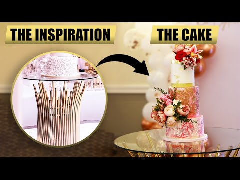 Step by step tutorial|How to make a stunning three tiered cake