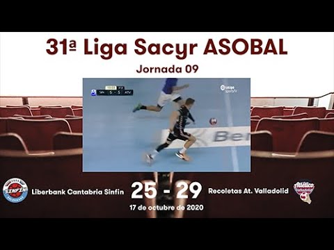 31ª Liga Sacyr ASOBAL J09: Liberbank Cantabria Sinfín - Recoletas At. Valladolid 25-29