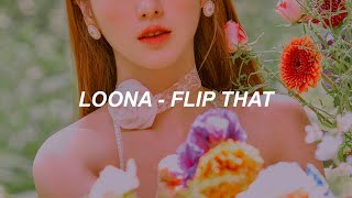 이달의 소녀 (LOONA) &quot;Flip That&quot; Easy Lyrics