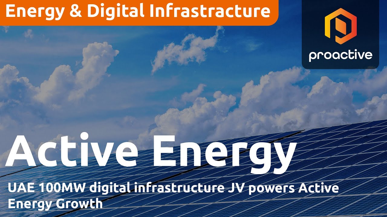 Active Energy scales fast with UAE JV partnership