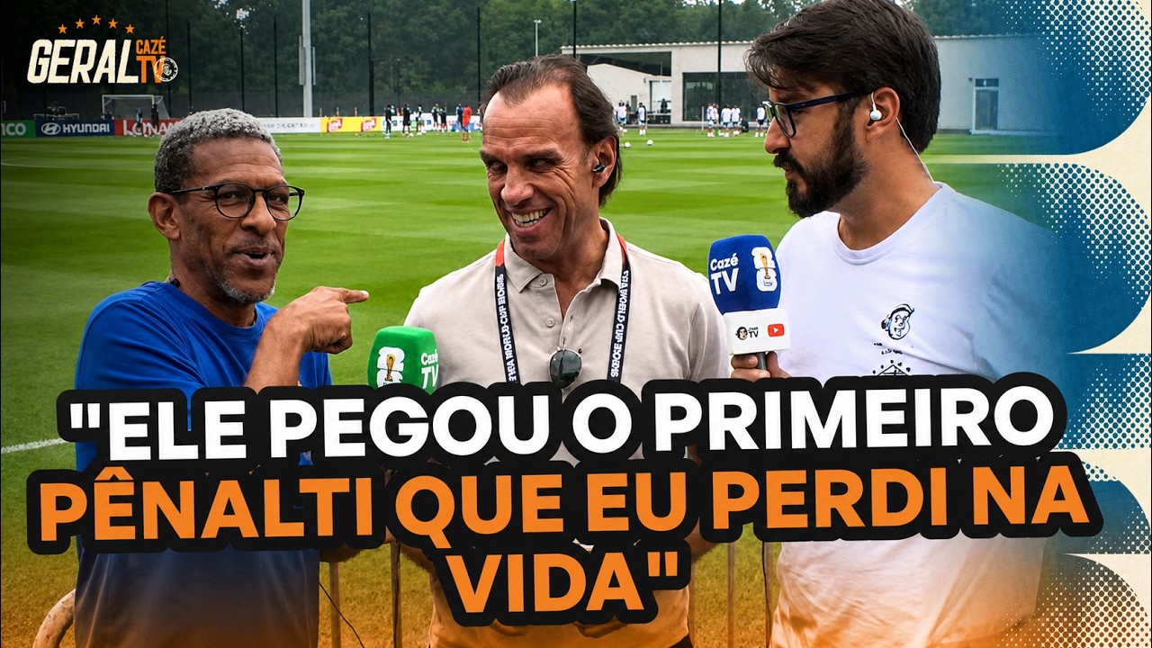 DJALMINHA FALA COM NAVARRO MONTOYA SOBRE FINAL DA COPA E PÊNALTI MARCANTE | GERAL CAZÉTV