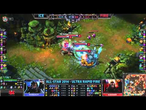 Team Ice vs Team Fire   2014 All Star U R F  D1