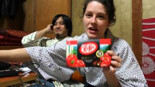 Chocolate Tasting Kitkat Sake and Apple