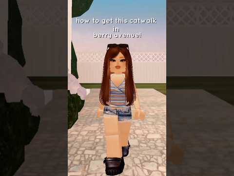 how to get the catwalk in Berry avenue!🤍