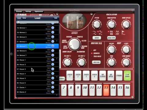 KORG iELECTRIBE for iPad _ Preview