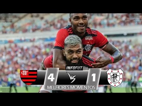 Flamengo 4 x 1 Americano - Gols Melhores Momentos