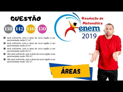⚪138 prova cinza | Resolução das Questões de Matemática ENEM 2019 | Áreas