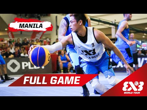 Manila West (PHI) vs Longshi (CHN) - Quarter Final - Full Game - Manila - 2015 FIBA 3x3 World Tour