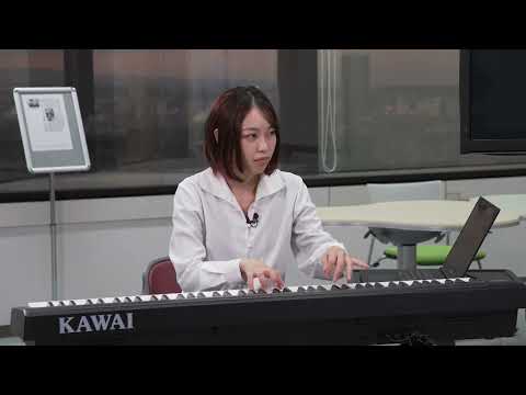 「メディア学部」音楽要素のインタラクティブな視覚表現