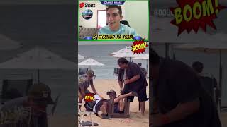 O CEGUINHO NA PRAIA é pura comédia #viralvideo #youtubeshorts #comedia #shorts