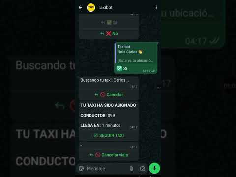 Tutorial TaxiBot WhatsApp