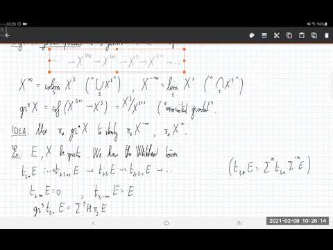 Introduction to stable homotopy theory - Lecture 24