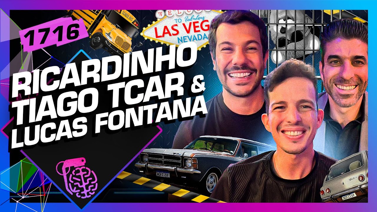 UMA LIVE AUTOMOTIVA: RICARDINHO ACF, TIAGO TCAR E LUCAS FONTANA - Inteligência Ltda. Podcast #1716