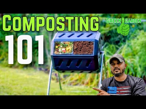Make Organic Fertilizer FAST using a tumbler at home | For Beginners |  #compost #composting