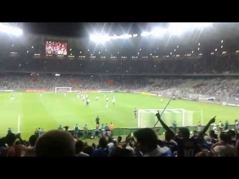 Cruzeiro 5x3 Criciuma Gol de penalti Dagoberto video torcida!