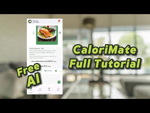 CaloriMate: AI Calorie Counter video thumbnail