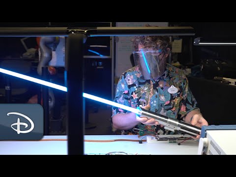 Disney has a Real Life Lightsaber?