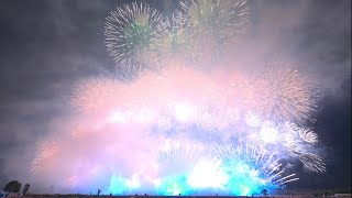 【4KHDR】2025 第38回やつしろ全国花火競技大会　（熊本県八代市）ミュージック花火「Fantasy」紅屋青木煙火店
