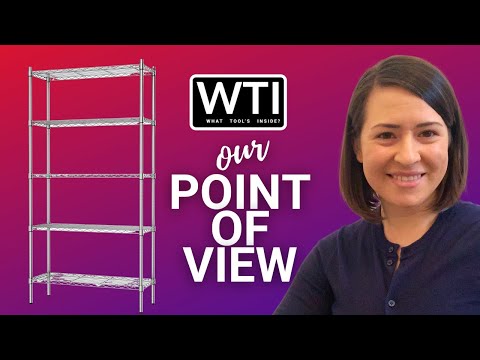 Auslar 5-Shelf Storage Shelves - WTI product video review