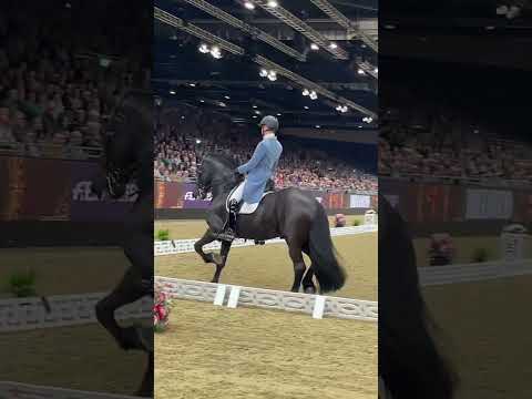 Marc-Peter Spahn & Elias at London International Horse show- Grand Prix freestyle to music 🤩