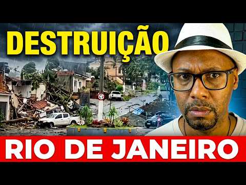 TORNADO NO RJ: O Rastro da Destruição em Macuco
