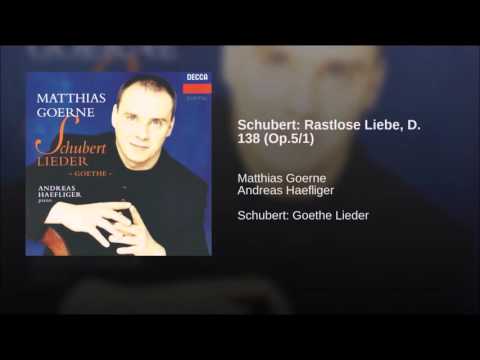 Franz Schubert Rastlose Liebe Leid and Transcription by Liszt