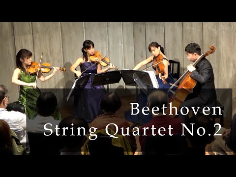 Beethoven: String Quartet No.2  in G major, Op.18-2 / Mimosa String Quartet