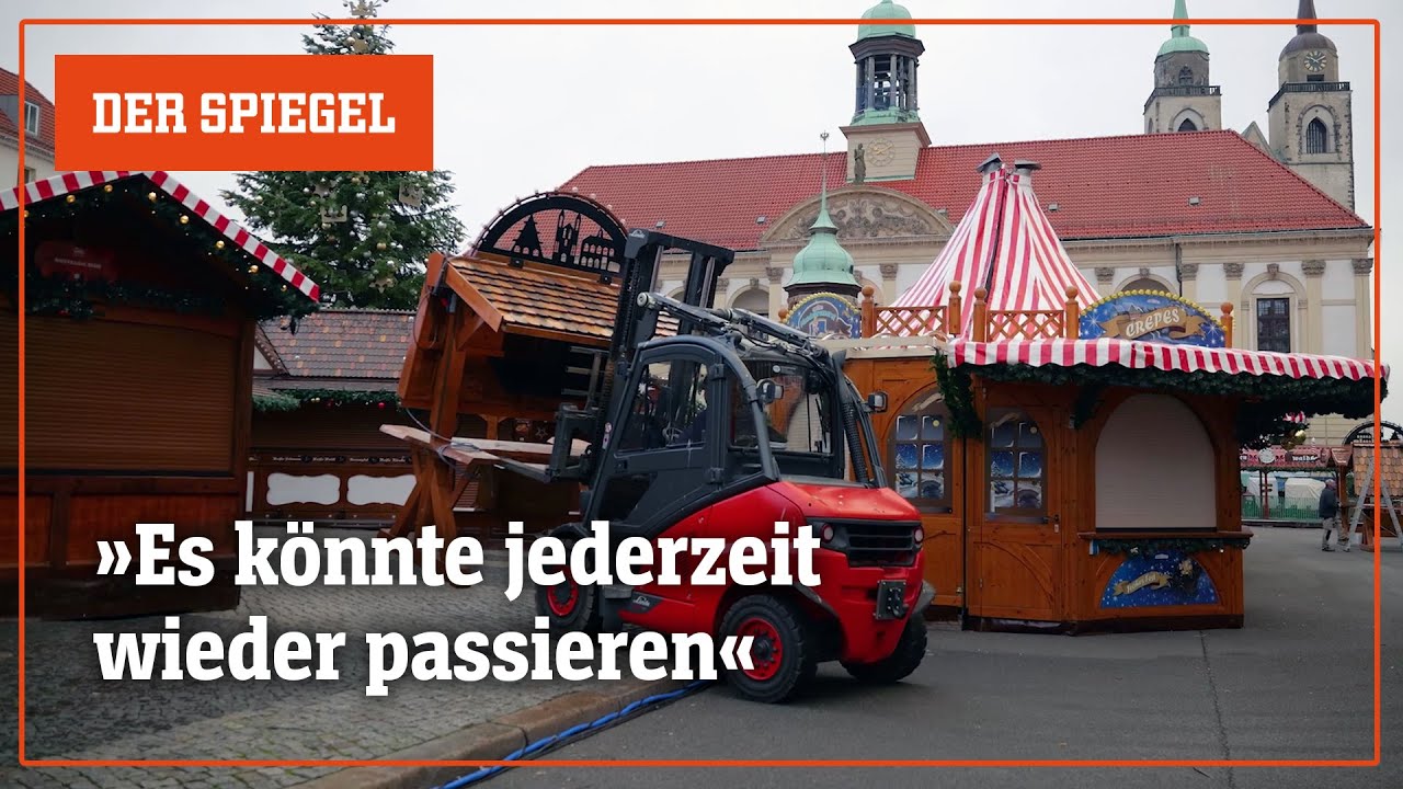 Sorgen vor dem Weihnachtsmarkt in Magdeburg | DER SPIEGEL