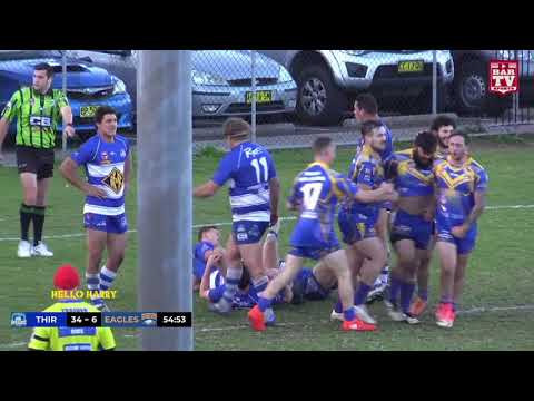 2018 IDRL 1st Grade Round 11 Highlights - Thirroul Butchers Vs Berkeley Eagles