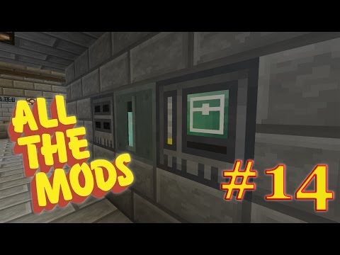 Minecraft : All The Mods 1.10.2 : #14 - RFTools Remote Storage