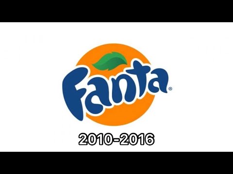 Fanta historical logos
