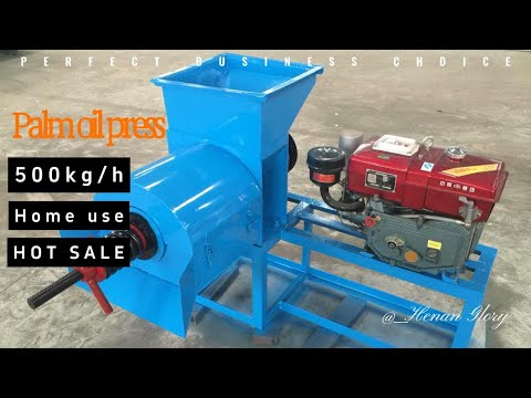 Henan Glory's Single Screw Palm Oil Press Machine - Help You Unlock Palm Oil Success!