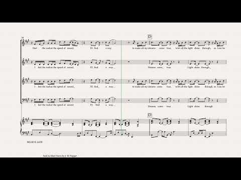 Just Believe   Pink Z   Alto Part Predominant