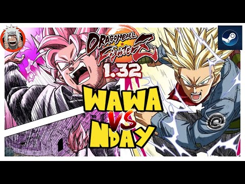 DBFZ Wawa vs Nday (Gohan, BrolyDBS, Trunks) (KidBuu, GokuBlack, Gohan)
