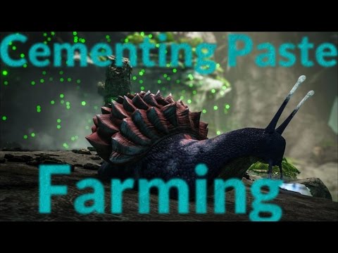 Ark Survival Evolved CenterTips #6: Another method for cementing paste | passive farming