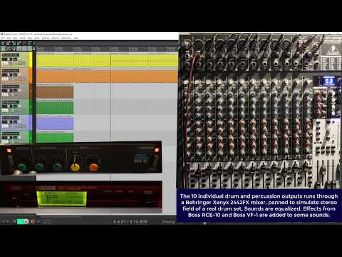 Roland Trance  - Progressive made with Reaper and all Roland MIDI Instruments