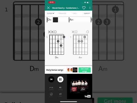 Slovak band9-sombatone (akordy tutorial)