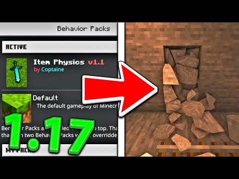 FryBry - How To Apply Addons For MCPE 2021 (1.17 Caves & Cliffs) - Minecraft Pocket Edition