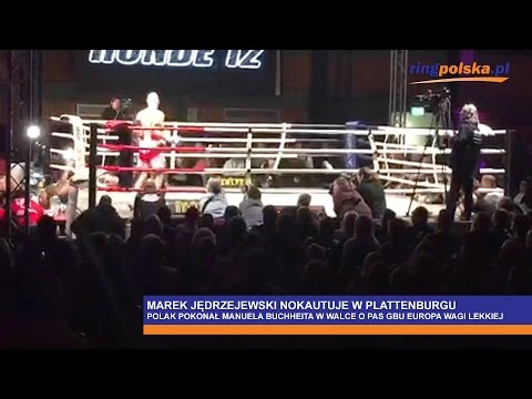 Potworny nokaut Jędrzejewskiego, rywal wypadł za liny!