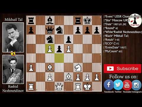 Clash of Titans : Rashid Nezhmetdinov vs Mikhail Tal 1957