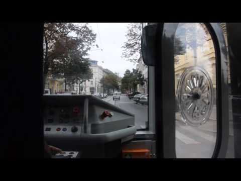 Linie 9 von Westbahnhof bis Thaliastraße/Feßtgasse Mitfahrt ULF