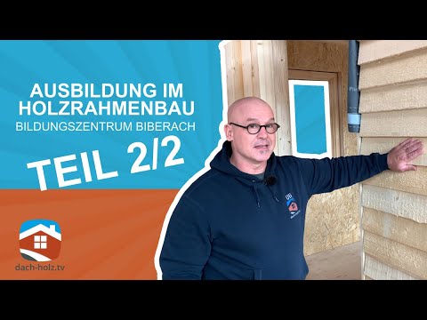 Zimmerer Ausbildung im Holzrahmenbau TEIL 2 | dach-holz.tv