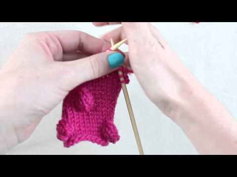 Simple Stylish Stricken - Tutorial: Muster Bibliothek 7: Noppenmuster
