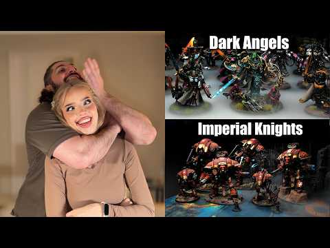 Dark Angles vs Imperial Knights Battle Report 10th Edition 2000pts | Warhammer 40K