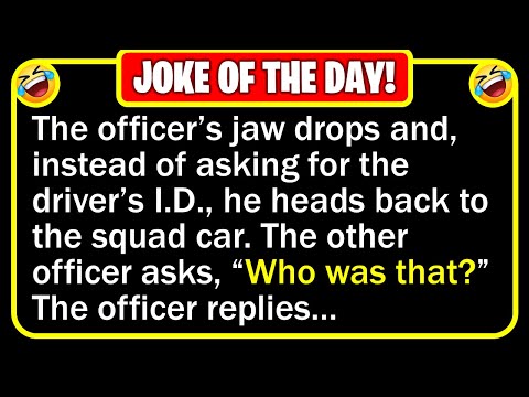 🤣 BEST JOKE OF THE DAY! - Approaching the car, the police officer's jaw drops... | Funny Jokes