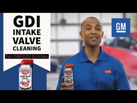 Intake Valve Cleaning GM GDI Ecotec CRC GDI IVD Intake Valve & Turbo Cleaner