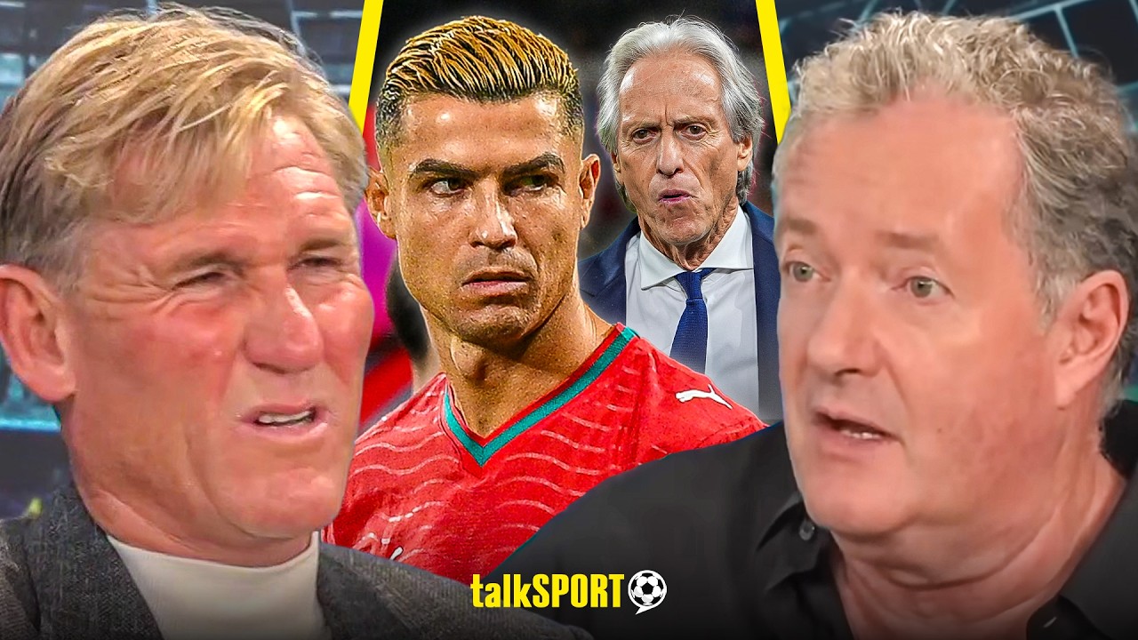 "YOU'RE A SYCOPHANT!" Simon Jordan & Piers Morgan in HEATED CLASH over Ronaldo's Portugal BUST UP!