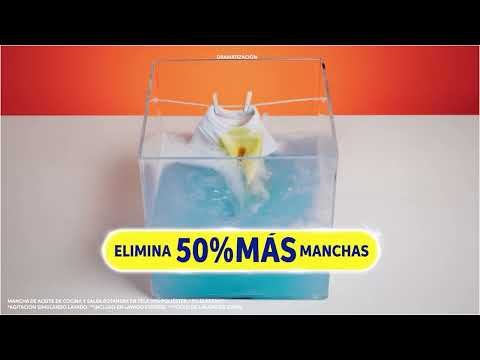 thumbnail video image 2 of Detergente en polvo ACE Limpieza rápida con Oxígeno Activo,  51 Cargas, 5.5 kg, 2 of 5